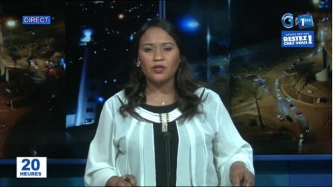 Journal télévisé de 20h de Gabon 1ère du 6 avril 2020 
