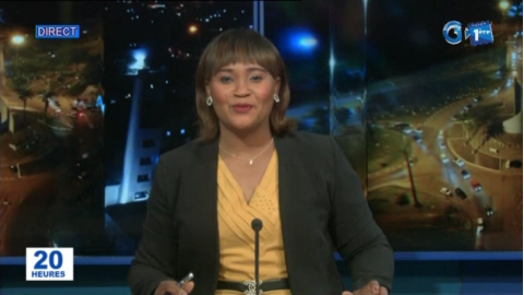 Journal télévisé de 20h de Gabon 1ère du 19 mars 2020 