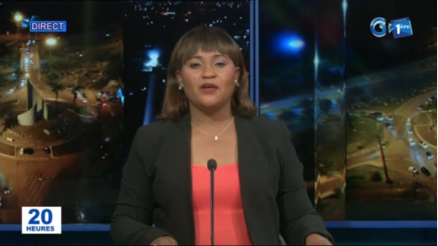 Journal télévisé de 20h de Gabon 1ère du 18 mars 2020 