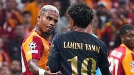 Sport : malgré le clash, Lamine Yamal pose avec les enfants de Mario Lemina après Galatasaray – Barcelone (image) 